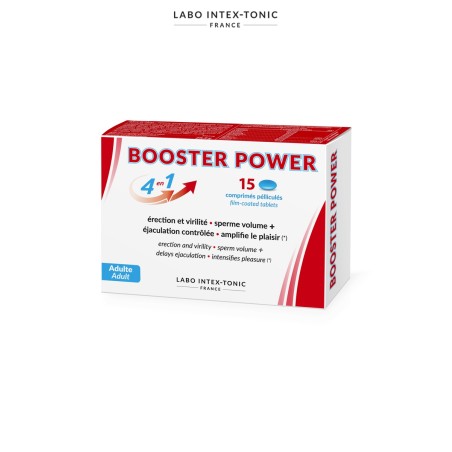 Aphrodisiaque masculin Booster Power (15 comprimés)