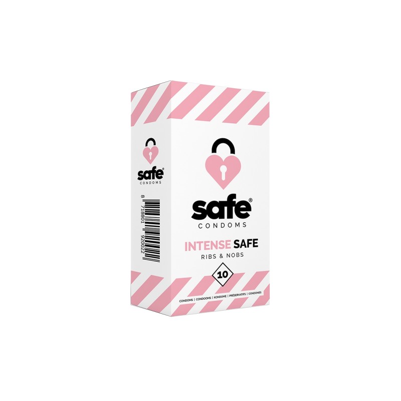 10 préservatifs Safe Intense