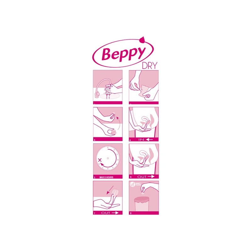 Boite 8 tampons Beppy DRY