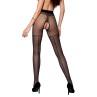 Collants ouverts TI014 20 deniers - noir